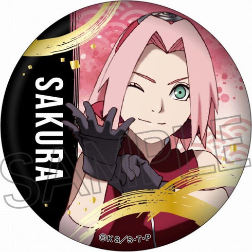 『NARUTO-ナルト-疾風伝』箔押し缶バッジ 春野サクラ